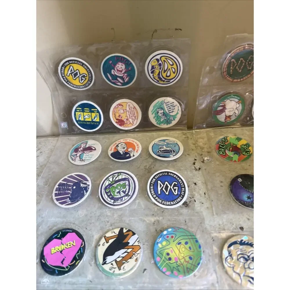Hug Pog Collection 1990s Lot Of 71